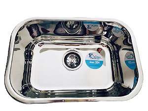 Cuba Nº2 56x35x17 Aço 304 - TeC Inox