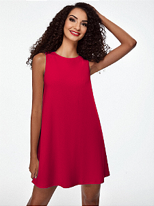 Vestido Feminino Regata Gola Redonda soltinho 100% Algodão