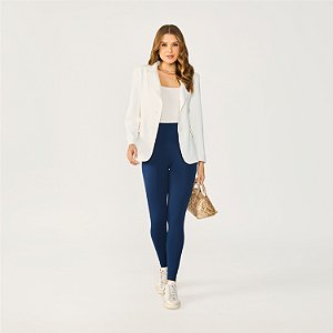 Calça Feminina Legging Cotton Cintura Alta