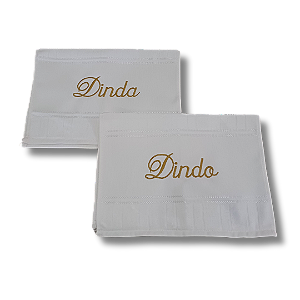 Toalha Dinda e Dindo