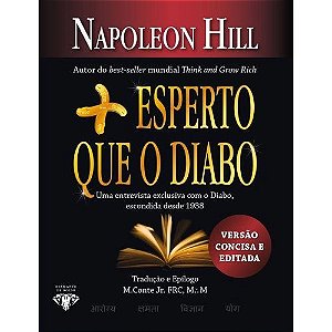 Mais esperto que o Diabo - LIVRO DE BOLSO: O mistério revelado da liberdade e do sucesso - Napoleon Hill Novo e Lacrado