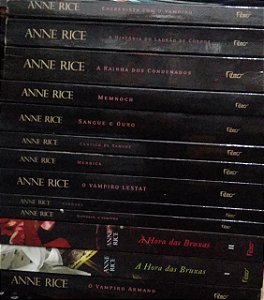 Coleção Anne Rice - As Crônicas Vampirescas - 13 volumes