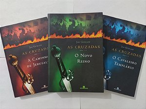 Coleção As Cruzadas - Jan Guillou c/3 Volumes