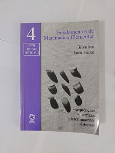 Fundamentos de Matemática Elementar 4 - Gelson Iezzi e Samuel Hazzan