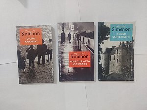 Coleção Maigret Simenon - C/3 Livros Pocket