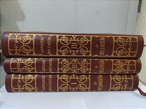 Coleção O Decamerão - Giovanni Boccaccio C/3 Volumes