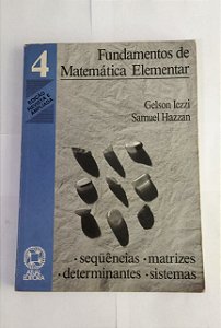 Fundamentos de Matemática Elementar 4 - Gelson Iezzi e Samuel Hazzan