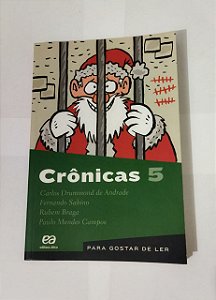 Crônicas 5 Para Gostar de Ler - Carlos Drummond de Andrade