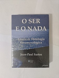 O Ser e o Nada - Jean-Paul Sartre