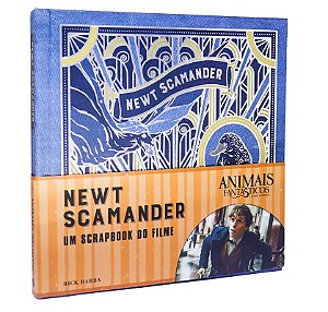 Animais Fantásticos e Onde Habitam - Newt Scamander - o Scrapbook do Filme - Rick Barba - Novo e Lacrado