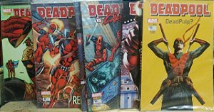 Coleção HQ Deadpool - 11 volumes Marvel Panini