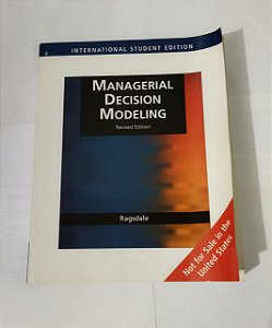 Managerial Decision Modeling