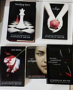 Kit 5 Livros Coleção Crepúsculo - Stephenie Meyer (Ingles)