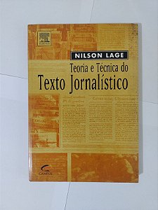 Teoria e Técnica Do Texto Jornalismo - Nilson Lage