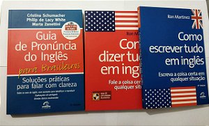 Kit 3 Livros: Inglês Total - Martinez