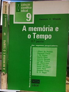 A Memória e o Tempo - Hermínio C. Miranda - 2 Volumes (marcas)