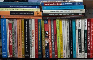 Lote Revistra Brasileira de História, Diversos temas - 40 Livros