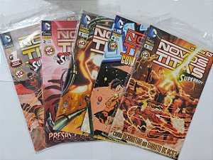 Coleção hq Novos Titãs - Dc Comics C/5 Volumes