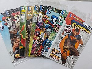 Coleção Hq Superman - Dc Comics C/9 Volumes + Poster