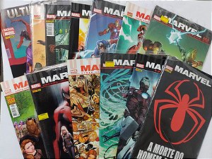 Coleção Hq Ultimate Marvel - C/13 Volumes