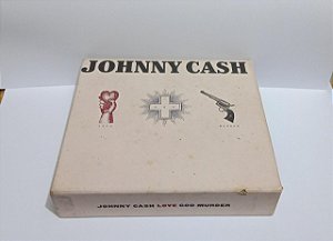 Box Cd' Triplo Johnny Cash Love God Murder - Importado (Não pode ser enviado como impresso registrado)