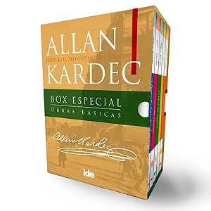 Box Especial Obras Básicas: Allan Kardec - 5 Volumes
