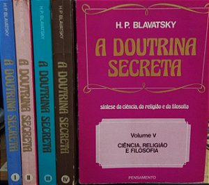 Coleção a Doutrina Secreta 1 ao 5 - Helena P. Blavatsky