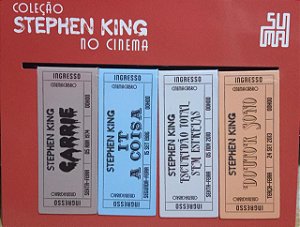 Kit 4 Marcadores Magnéticos - Stephen King no Cinema