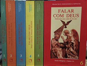 Kit Coleção Falar com Deus - 6 volumes - Francisco Fernandes Carvajal