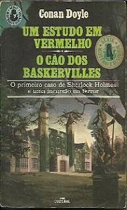 Um estudo em vermelho - O Cão dos Baskerville - Conan Doyle - Série Mistério e Suspense Abril Cultural