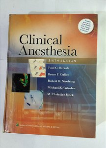 Clinica Anesthesia - Paul G. Barash ( Inglês )