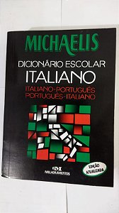 Dicionário Escolar Italiano - Michaelis