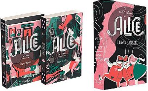 Box 2 livros As Aventuras de Alice - Lewis Carroll - Novo Lacrado