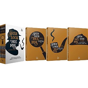 Box Essencial Sherlock Holmes: As Aventuras De Sherlock Holmes (3 Volumes) - Sir Arthur Conan Doyle Novo e Lacrado