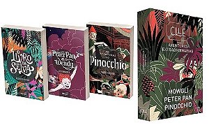 Box De Livros - Aventuras Extraordinárias (3 Livros) - O Livro Da Selva + Peter Pan & Wendy + Pinocchio - Novo e Lacrado