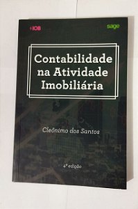 Contabilidade Na Atividade Imobiliária - Cleônimo Dos Santos