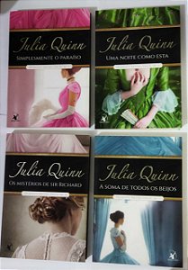 Kit 4 Livros - Julia Quinn - Vol. 1, 2, 3, 4