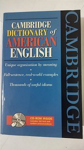 Cambridge Dictionary of American English - (Ingles)