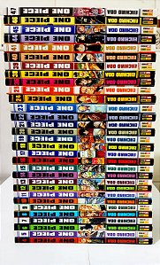 Kit Coleção Incompleta Mangá - One Piece - 31 Volumes