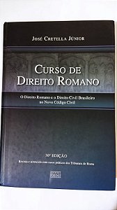 Curso De Direito Romano - José Cretella Júnior