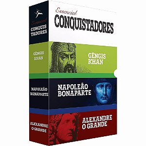 Box Essencial Conquistadores - 3 livros - Novo e Lacrado