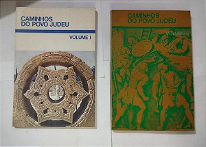 Kit 2 Livros - Caminhos Do Povo Judeu - Volume I e II