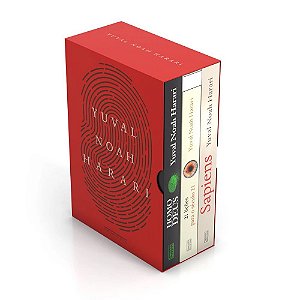 Box Harari - 3 Volumes - Sapiens, Homo Deus e 21 Lições para o Século 21 - Novo e Lacrado