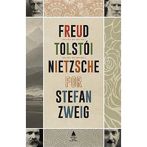 Box Stefan Zweig - Freud - Tolstói - Nietzsche - 3 Volumes - Novo e Lacrado
