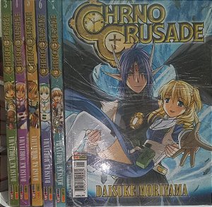 Kit Mangá Chrno Crusade - Daisuke Moriyama - 6 Volumes