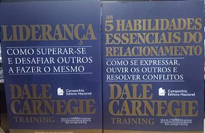 Kit Dale Carnegie 2 Livros: Liderança + As 5 Habilidades essenciais do relacionamento