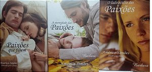 Trilogia da Paixão - Américo Simões - 3 Livros - Romance Espírita Barbara