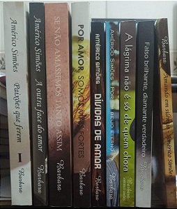 Kit 9 Livros Romance Espírita - Américo Simões - Barbara