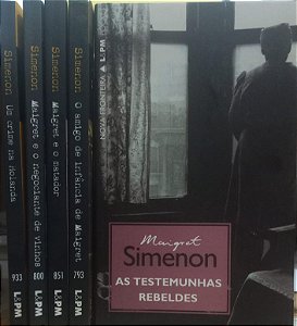 Kit Maigret Simenon - 5 Volumes - Lpm Pocket