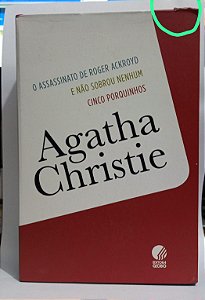 Box Agatha Christie - Editora Globo - 3 Volumes